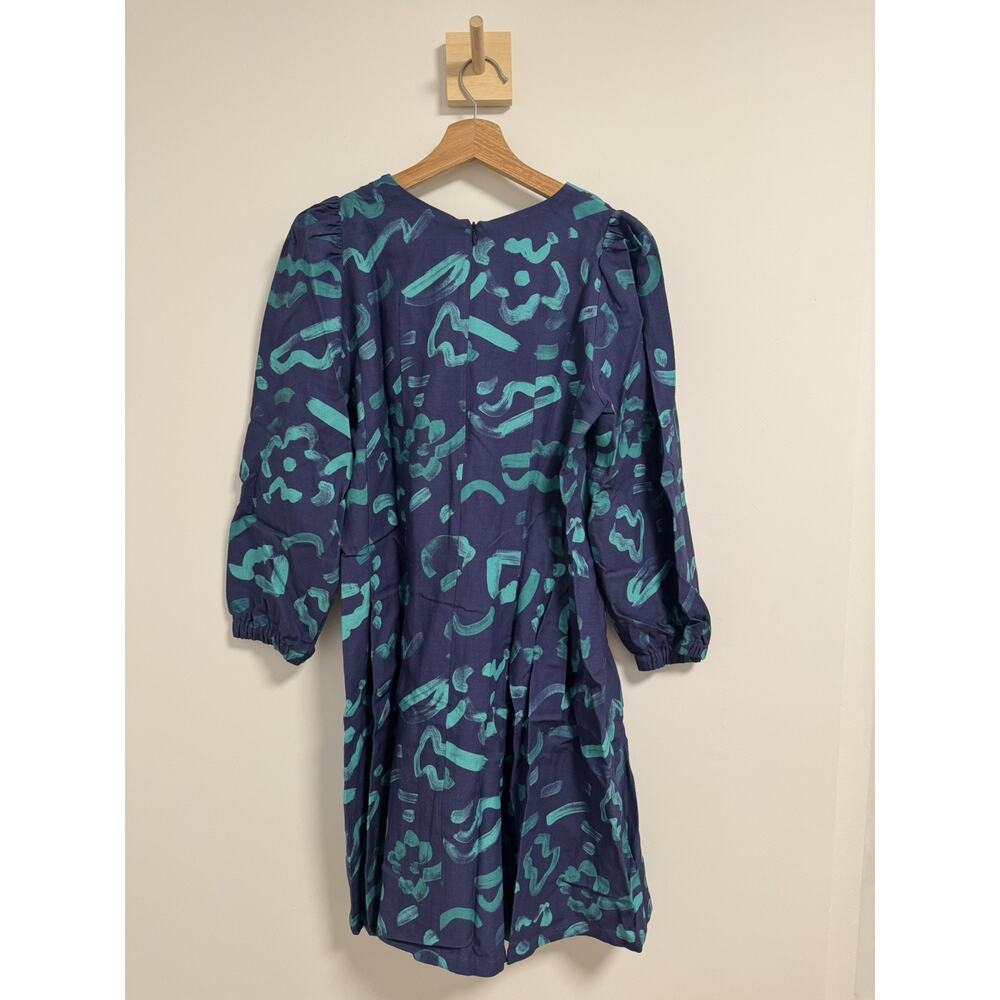 Eve Gravel Moana Dress Navy Blue Size Medium NWT MSRP: $268 - Picture 4 of 8